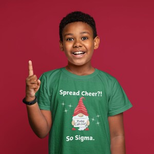 Freude verbreiten?! So Signia - Trendiges Statement T-Shirt | Jugend Weihnachts-T-Shirt | Unisex