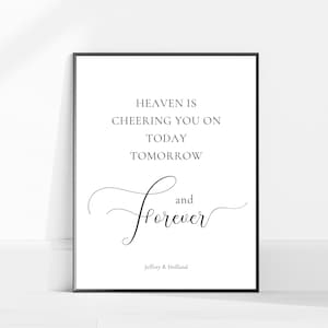 Heaven in Cheering You On - Jeffrey R Holland Quote - General Conference Quote - LDS Wall Art - LDS Quotes - Lds PRINTABLE