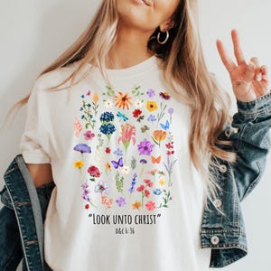 2025 Youth Theme PNGs - Look Unto Christ - D&C 6:36 - LDS Girls Camp - LDS Youth Theme -  LDS Young Women - Digital Download