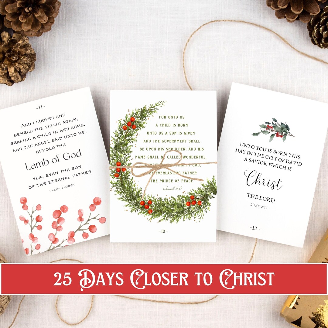 Countdown to Christmas: 25 Days of Joy and Peace - Must Love Lists
