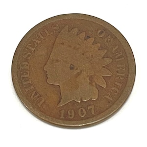 1907 Indian Head Penny