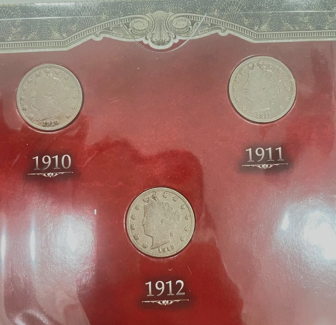 19101912 V Nickels in Amazing Condition Etsy