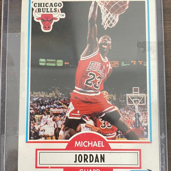 michael jordan fleer all star card