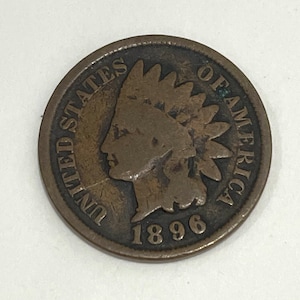 1896 Indian Head Penny