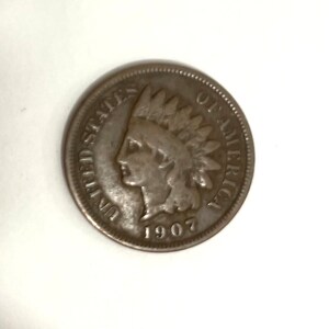 1907 Indian Head Penny