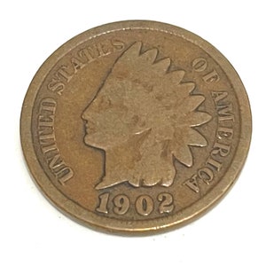 1902 Indian Head Penny