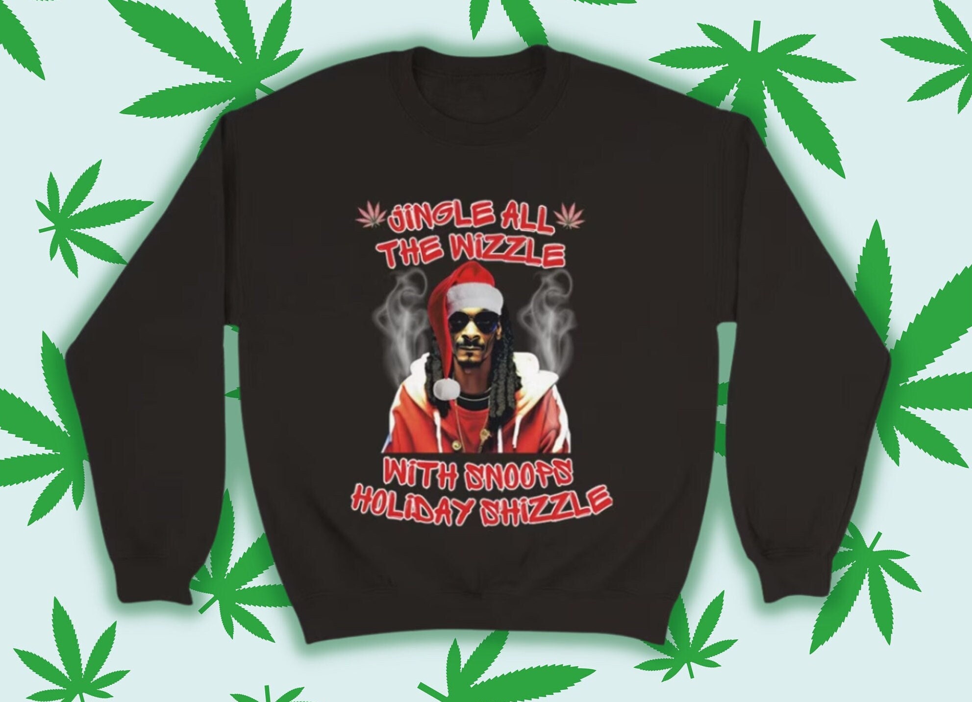 Christmas sweater hip hop hotsell
