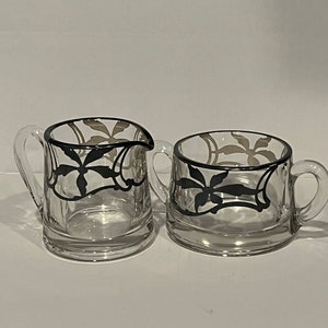 Vintage Cream & Sugar Set