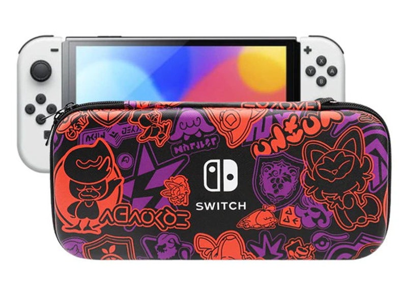 Nintendo Switch Case Pokemon Scarlett & Violet Etsy