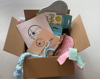 Puppy gift box