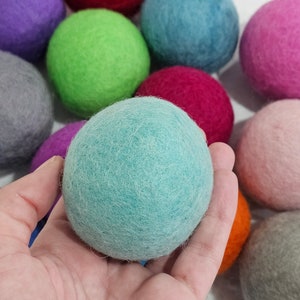 6cm Needle Wool Felt Stars , Wool Felt Pom Pom Home Decor DIY
