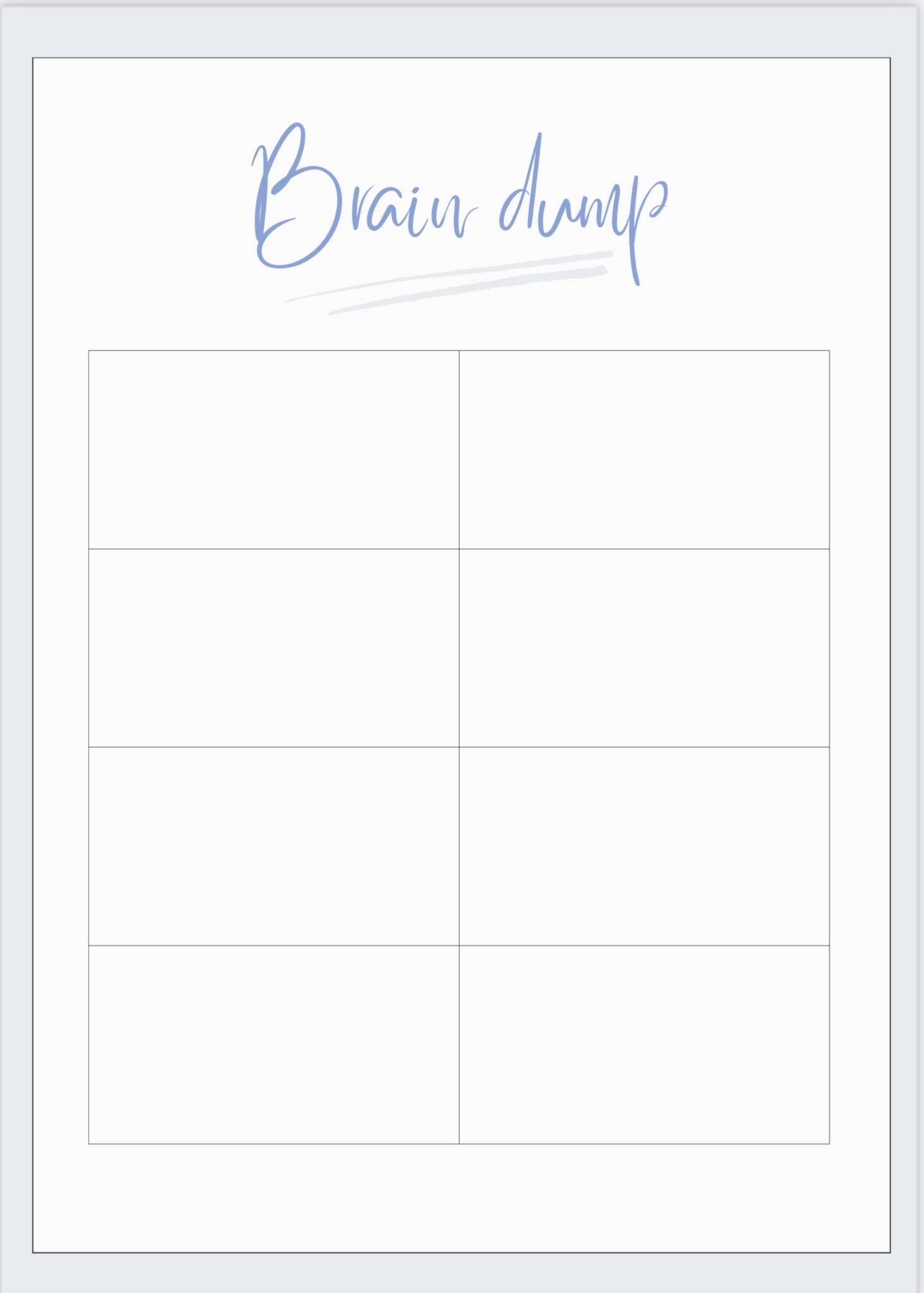 Brain Dump Bundle - Etsy
