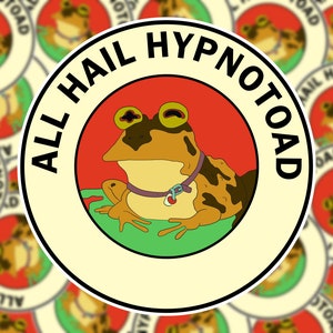 Adesivo All Hail Hypnotoad