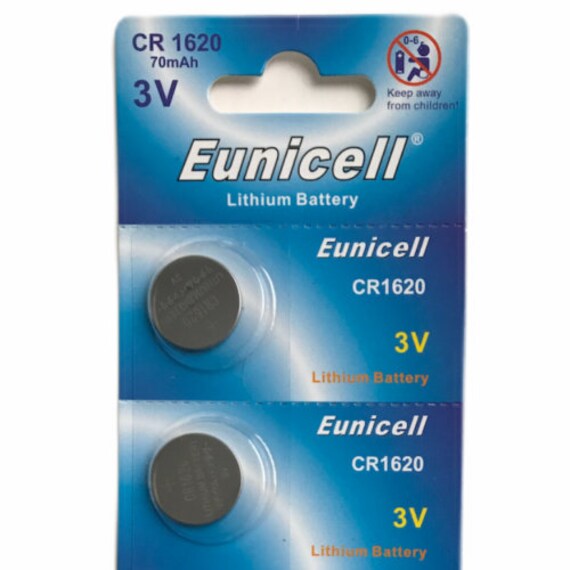 50 piles CR1620 DL1620 Pile bouton 3v pour clé de voiture Fob Eunicell -   France