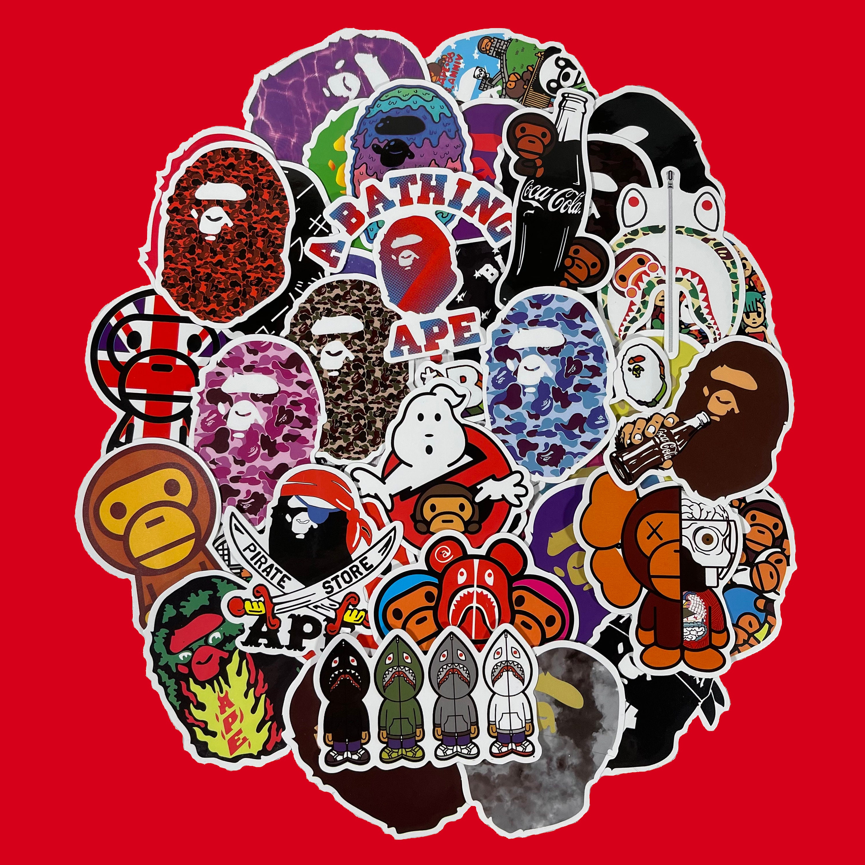 Supreme stickers Etsy