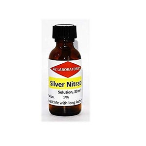 Silver Nitrate Solution / 1% / 30 ml / 1 fl OZ/USA Finest Quality