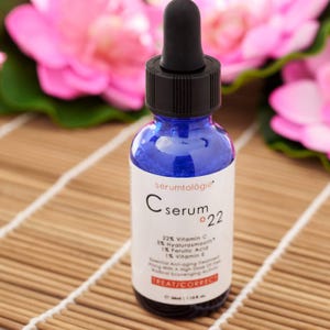 sérumtologié® C serum-22 Vitamin CE Ferulic Acid Serum for Face Anti Wrinkle Serum Retinol, hyaluronic Acid Organic Skin Care Vitamin C image 8