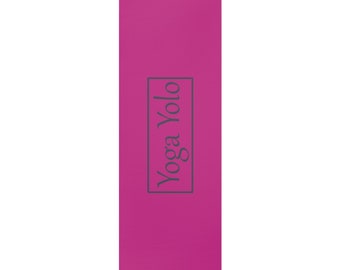 Pink Yoga Yolo Foam Yoga Mat
