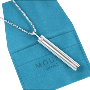 Mindfulness Necklace for Meditation, Breathwork, Stress Relief