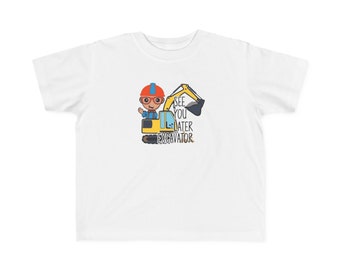 Adorable Toddler Blippi T-Shirt: Fun an Colorful Apparel for Little Explorers  Toddler's Fine Jersey Tee