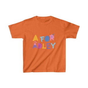 A for Adley tshirt image 8