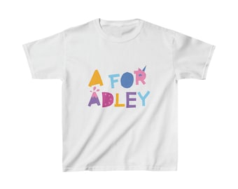 A for Adley tshirt