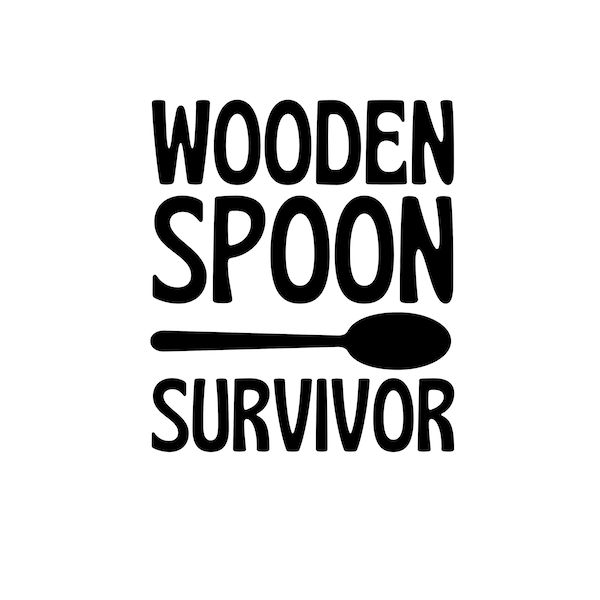 Wooden Spoon Survivor SVG PNG | Digital Download | Cricut | Silhouette Cut File | Workout | Funny | Humor