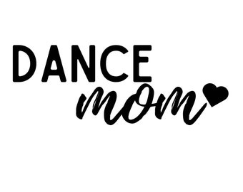 SVG para mamá bailarina: Archivo de corte para Cricut y Silhouette (descarga digital)