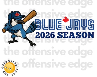 Archivo PNG de corte de la temporada 2026 de béisbol de los Blue Jays (descarga digital)