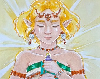 TotK Zelda [ORIGINAL] | zelda, Tränen des Königreichs, Legende von Zelda, Meisterschwert, Lichtdrache