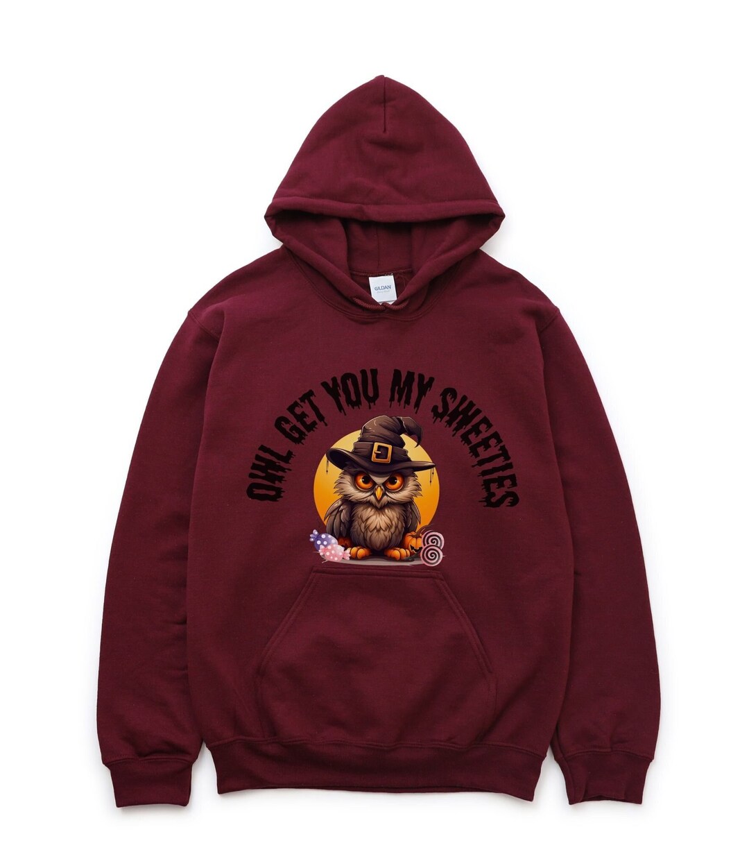 Owl Get You My Sweeties Graphic Hoodie Sweatshirt Candy Owl Etsy