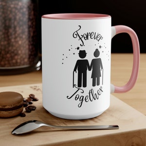 Together Forever Couple Mug, Couple Coffee Mug, Valentines Gifts, Gifts for Her, Cute Coffee Mug ...