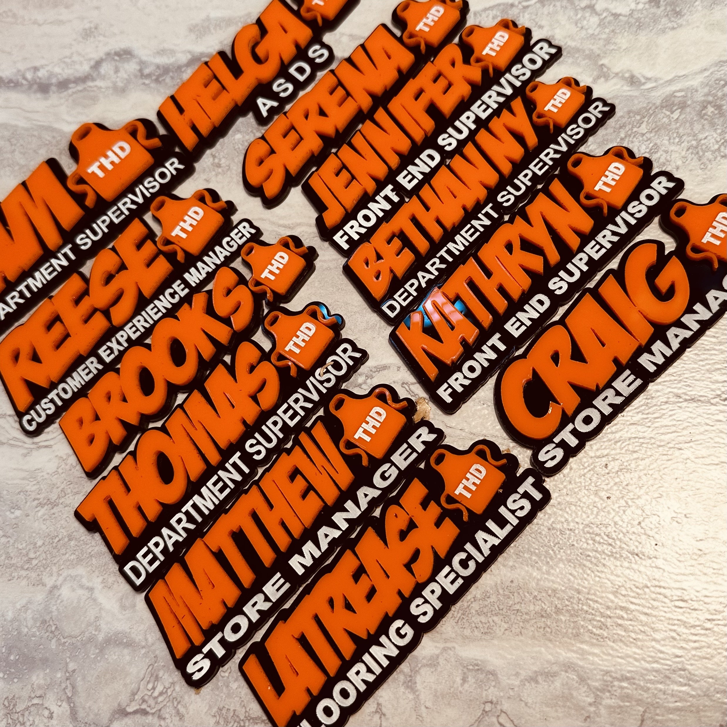 Home Depot Name Tag Etsy