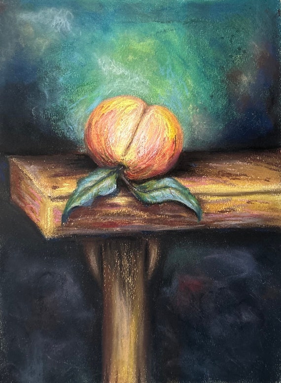 Peach on Table 2