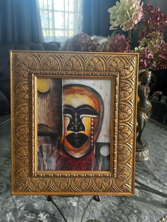 Wisdom, OOOK framed soft pastel print