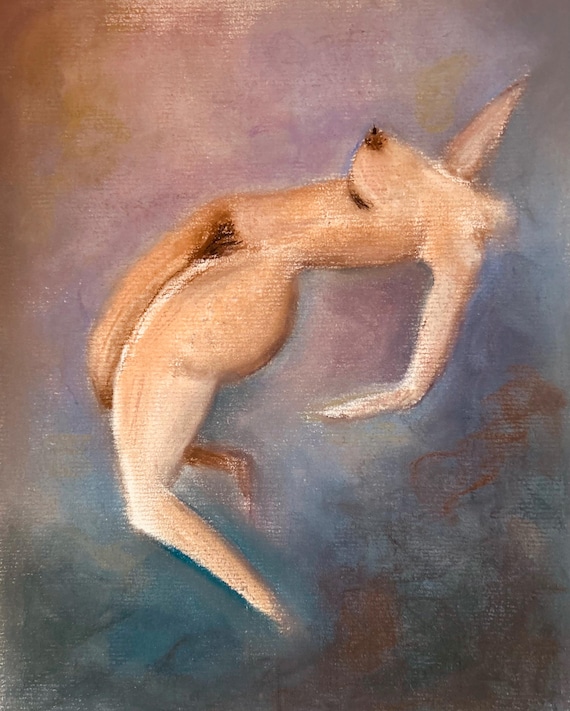 Surrender, Archival Print - Soft Pastel, 8x10