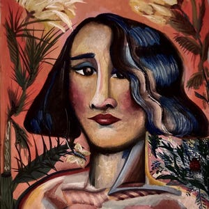 Exposure, fine art print of original gouache painting