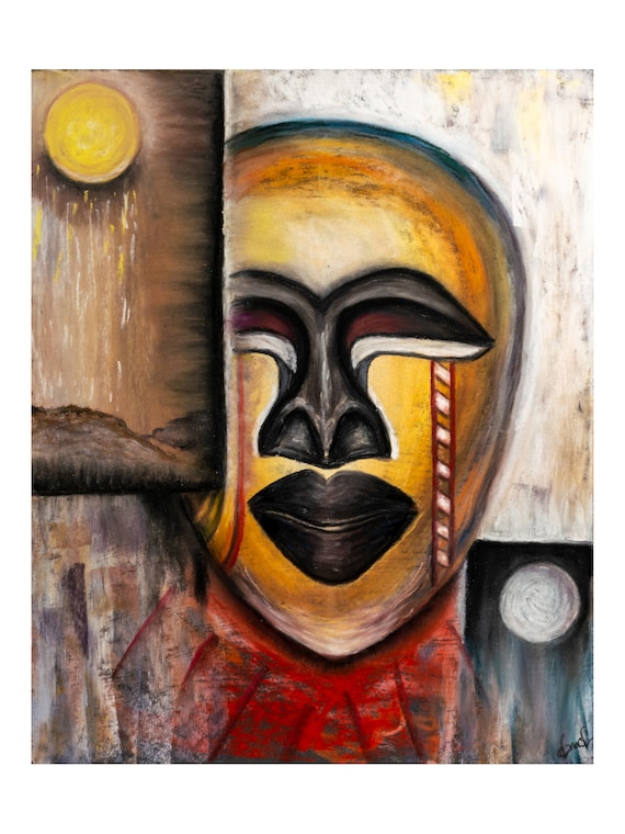 Ghekre, Archival Print - soft pastel, 8x10, 11x14
