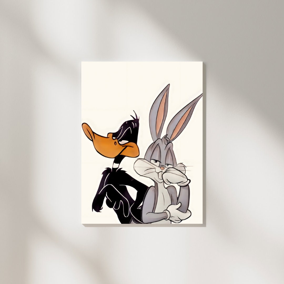 Looney Toons Poster Etsy 