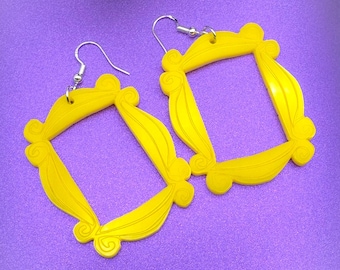 The One With Monica’s Apartment Door Peephole Frame Earrings -  FRIENDS Inspired Earrings