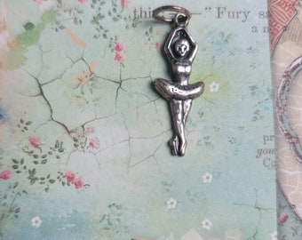 Ballerina Silver 925 Antique Charm