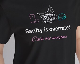Sanity è sopravvalutato T-shirt a maniche corte in jersey unisex