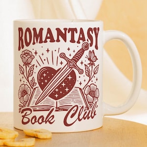 Romantasy Book Club Mug For Romance Reader Gift For Bookworm Mug Book Coffee Mug Bookish Gift For Reader Mug Tea Lover Gift Booktok Mug