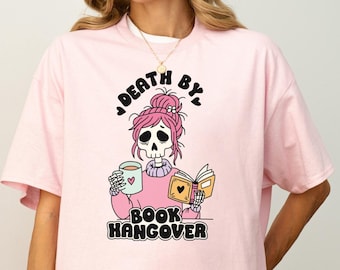 Book Hangover T-shirt For Book Lover Gift For Bookworm T Shirt Bookish Shirt For Romance Reader Gift Booktok Shirt Smut Gift Romantasy Tee