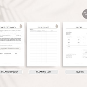 Waxing Forms Bundle – Client Consultation, Consent & Aftercare (Digital Download) image 3