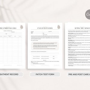 Waxing Forms Bundle – Client Consultation, Consent & Aftercare (Digital Download) image 5