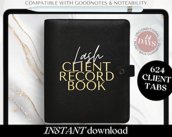 Lash Client Record Book Digital Lash Consent Form Digital Lash Tech Client Record Lash Extension Consent Form Lash Aftercare Client Record