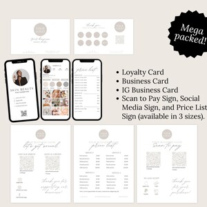 a set of three cards with a picture of two people on them