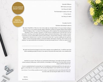 Complete Scholarship Grant Essay