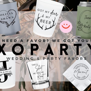 Custom Can Cooler, Wedding Favor for guests in Bulk, Party Gift for Anniversary party, Personalized Wedding Gift image 7